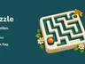 4 Kids Maze promotional artwork with a maze, orange ball and finish flag